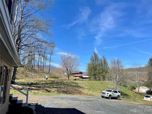 a view of a car park