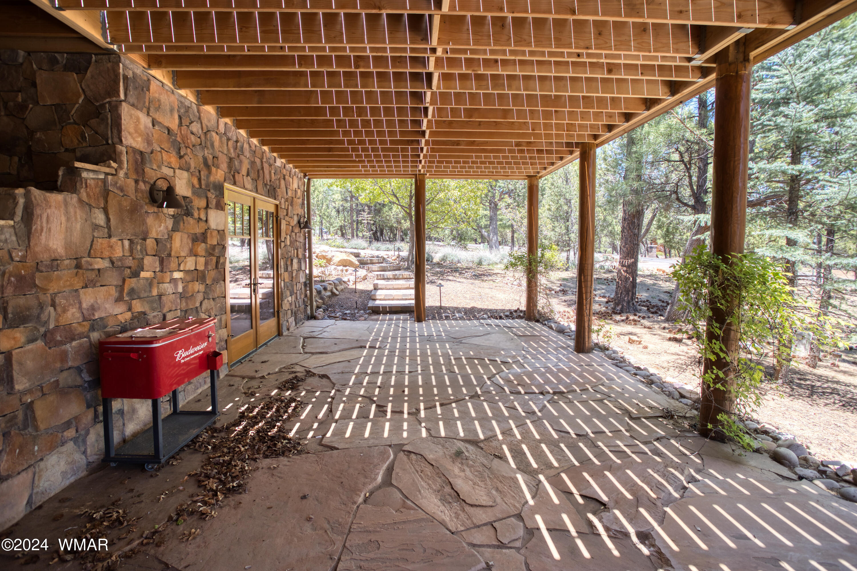 4281 Shaggy Bark Road Show Low, AZ 85901 - Photo 38 of 84 Patio down