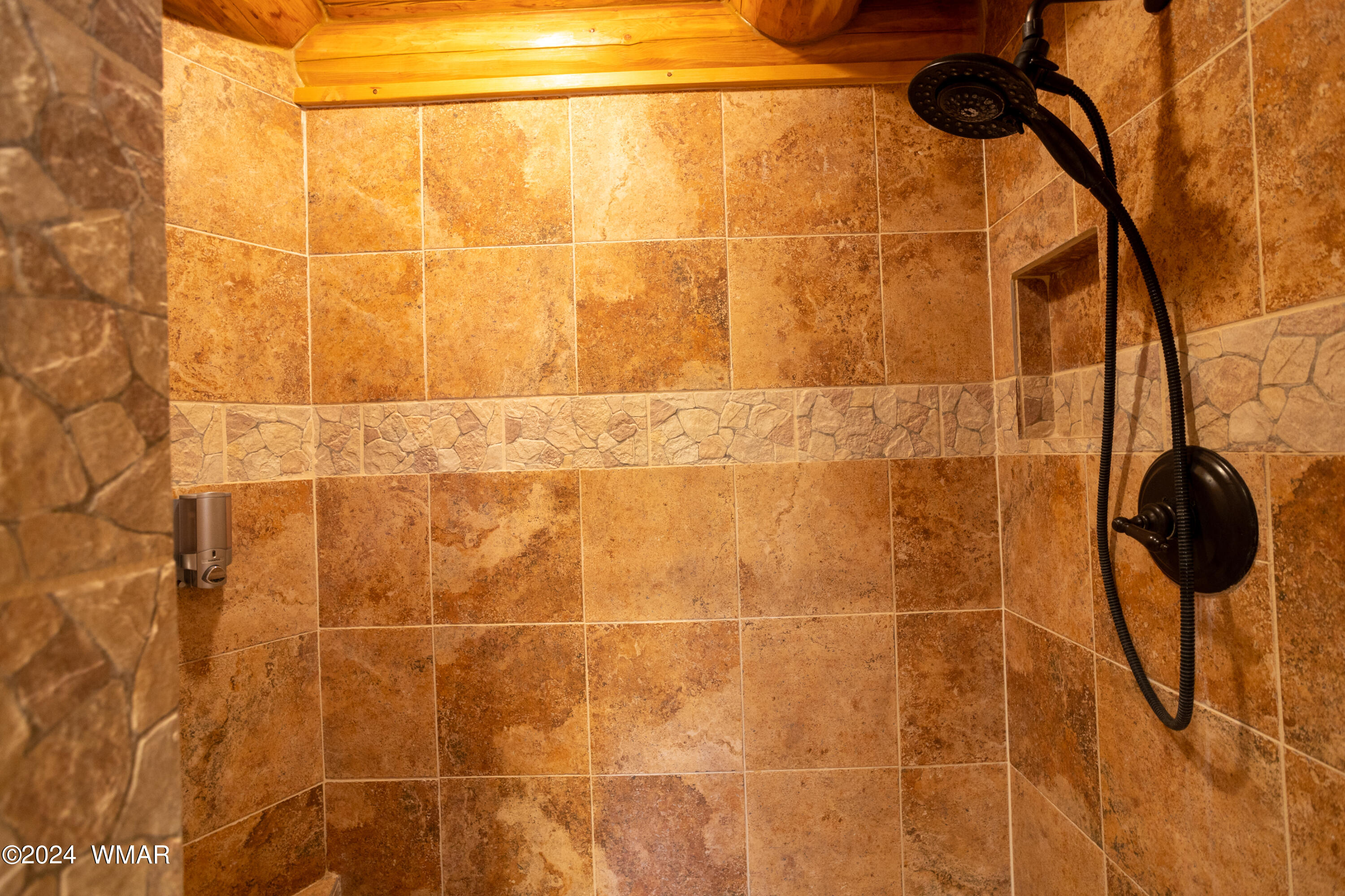 4281 Shaggy Bark Road Show Low, AZ 85901 - Photo 49 of 84 a bathroom with a shower