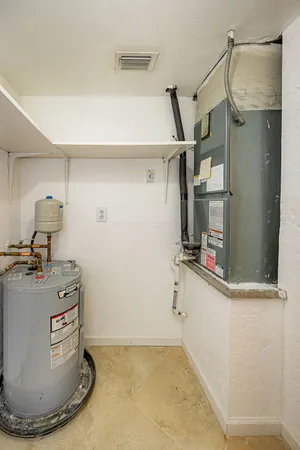 a view of a storage & utility room