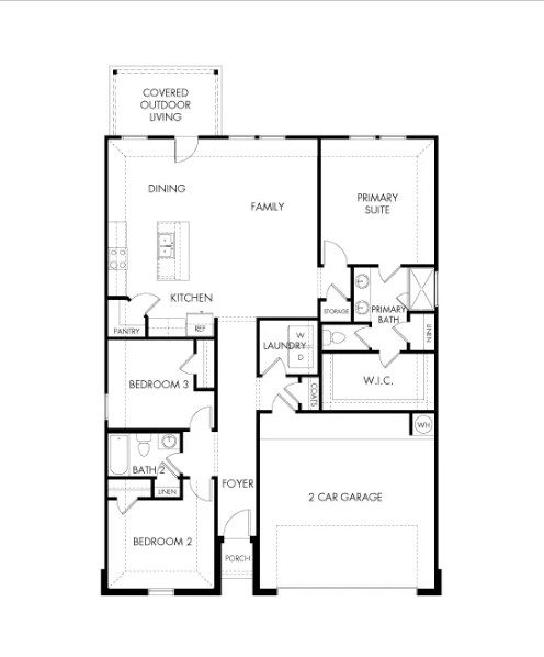 325 Gristmill Road Burnet, TX 78611 - Photo 2 of 3 View of room layout