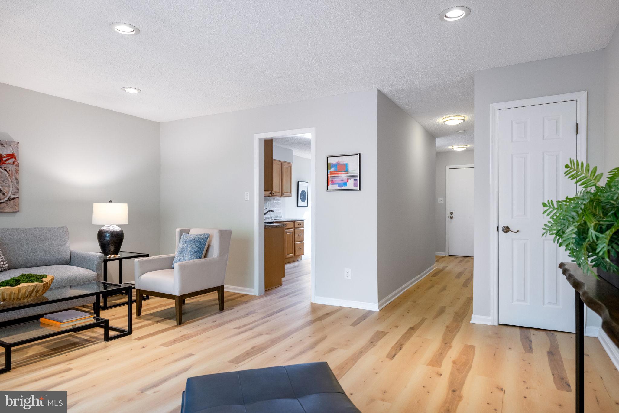 2389 Southgate Square Reston, VA 20191 - Photo 20 of 56 a living room with furniture and a potted plant