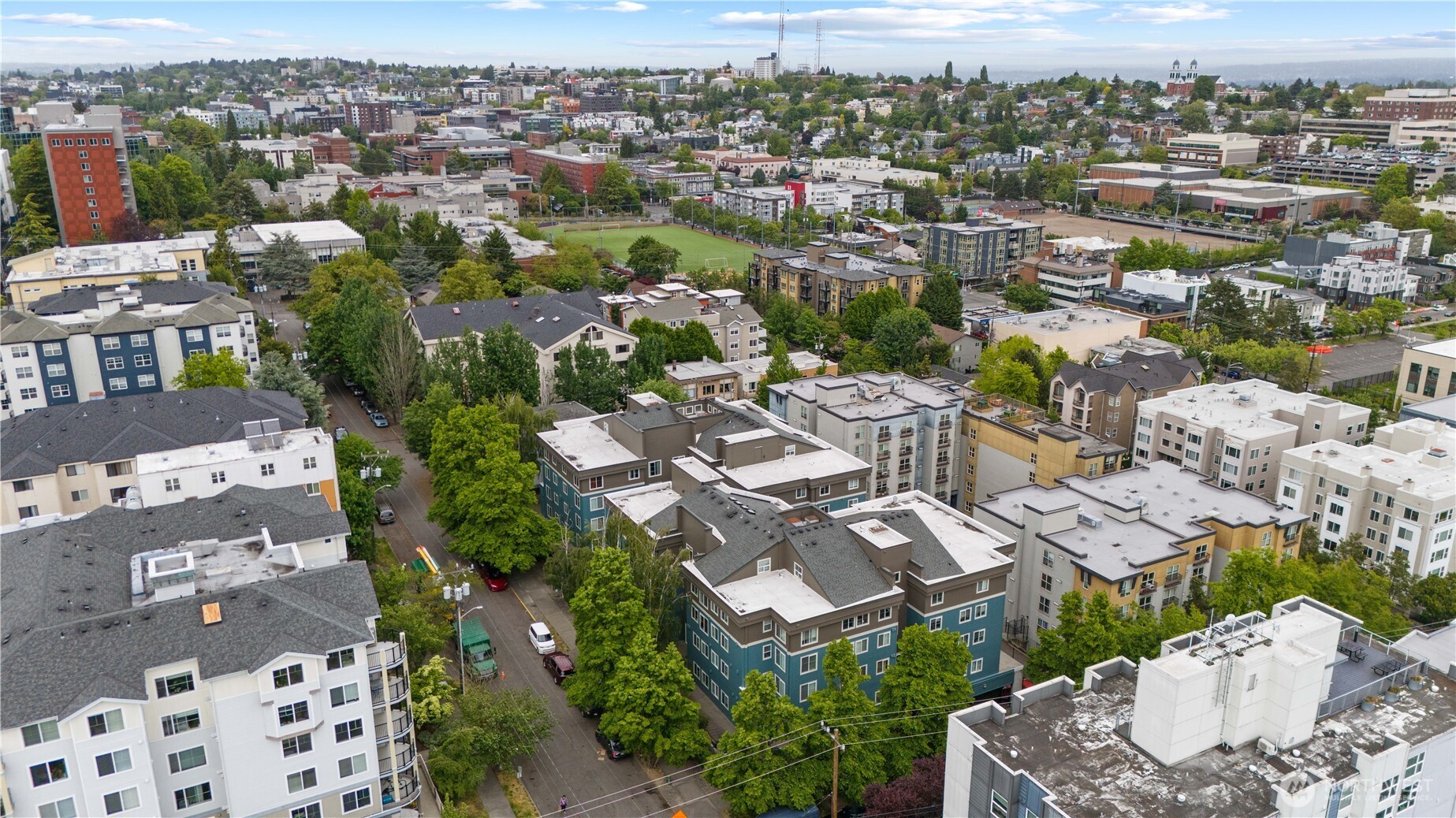 300 10th Avenue, Unit A302 Seattle, WA 98122 - Photo 27 of 27 an aerial view of multiple house