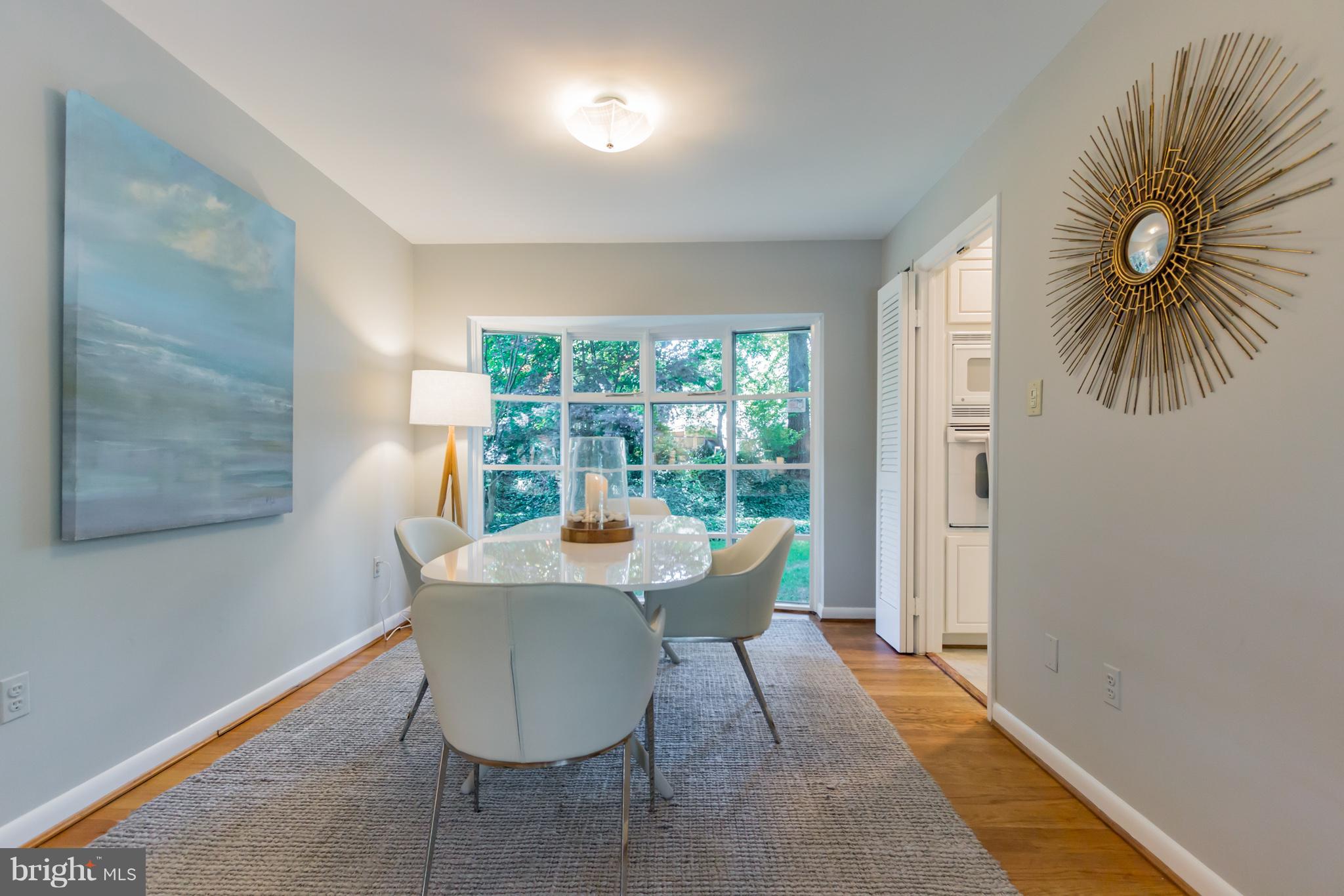 8620 Rayburn Road Bethesda, MD 20817 - Photo 3 of 29 Dining room with overlooking the lush backyard