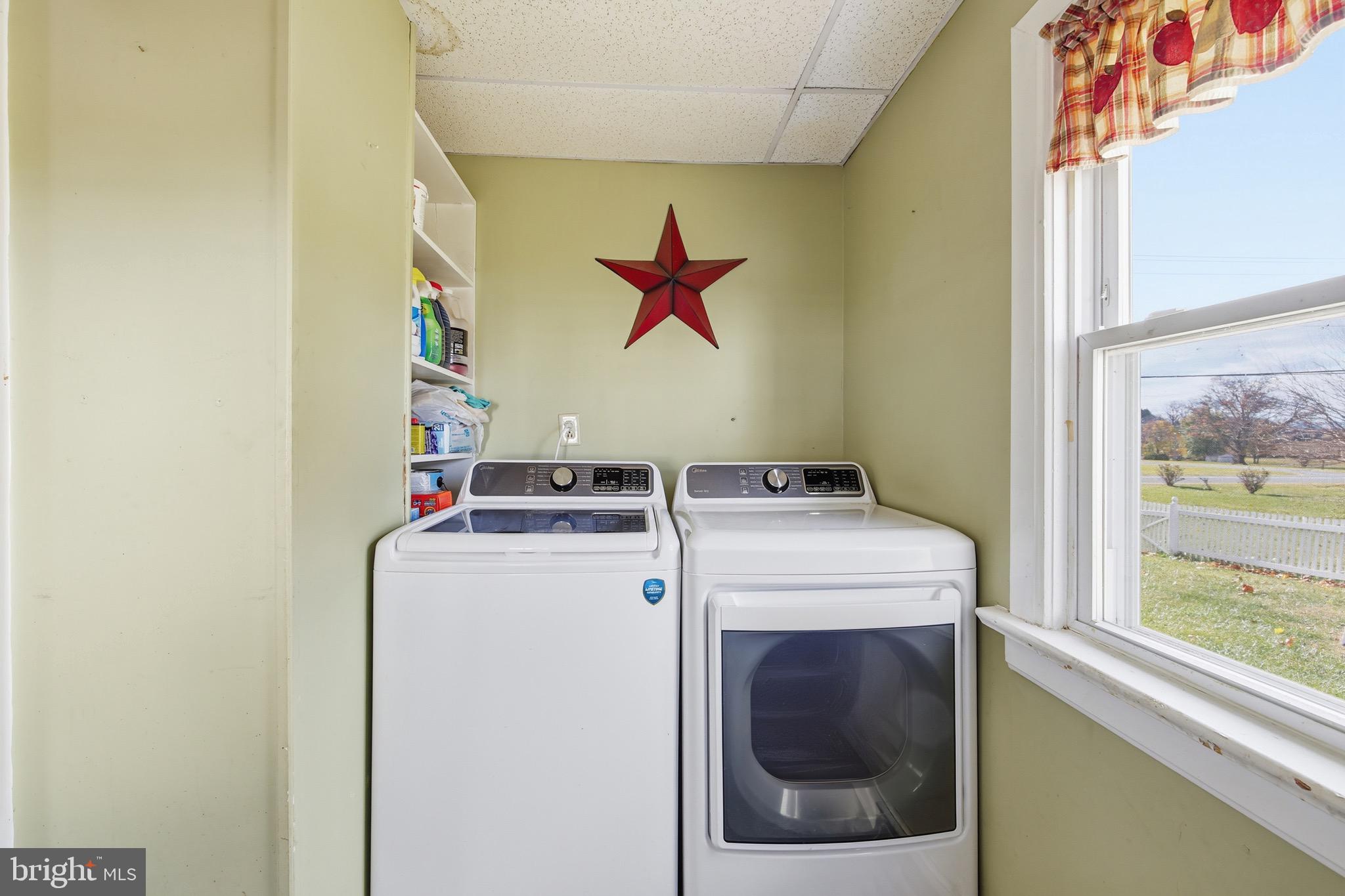 24295 Senedo Road Woodstock, VA 22664 - Photo 23 of 43 a utility room with dryer and washer