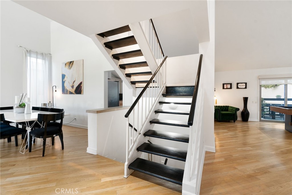 1447 North Kings Road West Hollywood, CA 90069 - Photo 7 of 40 a view of entryway and hall with wooden floor