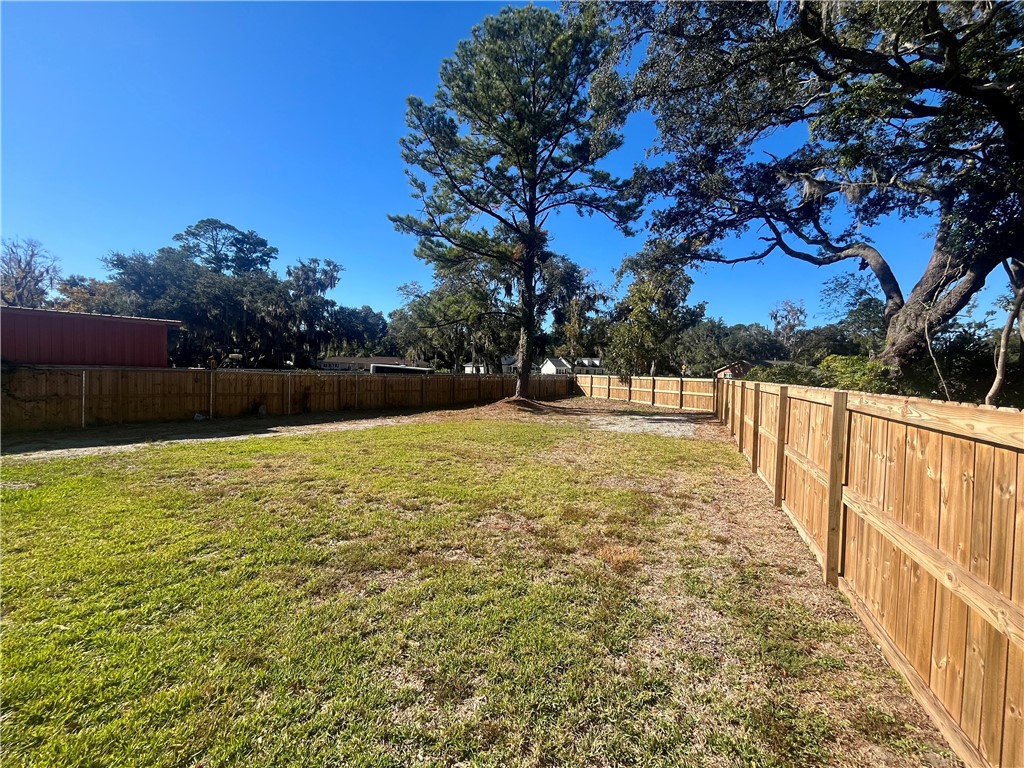 1005 Elbert Street Darien, GA 31305 - Photo 4 of 17 Spacious fenced back yard