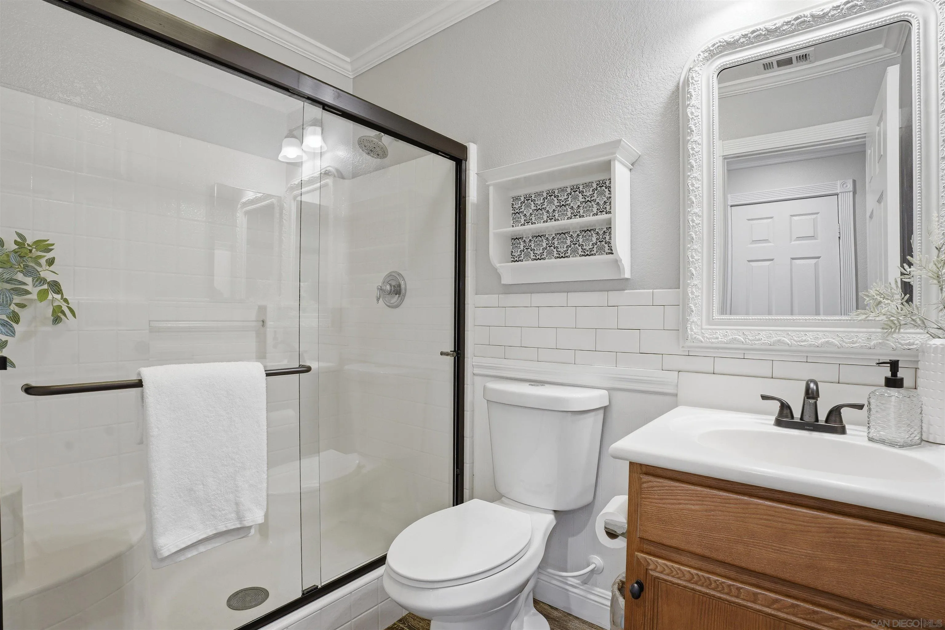 32892 Monte Drive Temecula, CA 92592 - Photo 39 of 60 a bathroom with a sink a toilet and shower