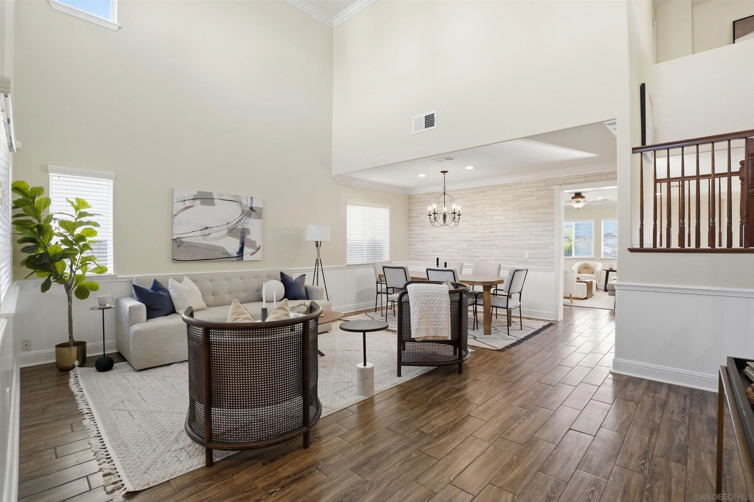 32892 Monte Drive Temecula, CA 92592 - Photo 5 of 60 a living room with lots of furniture and a wooden floor
