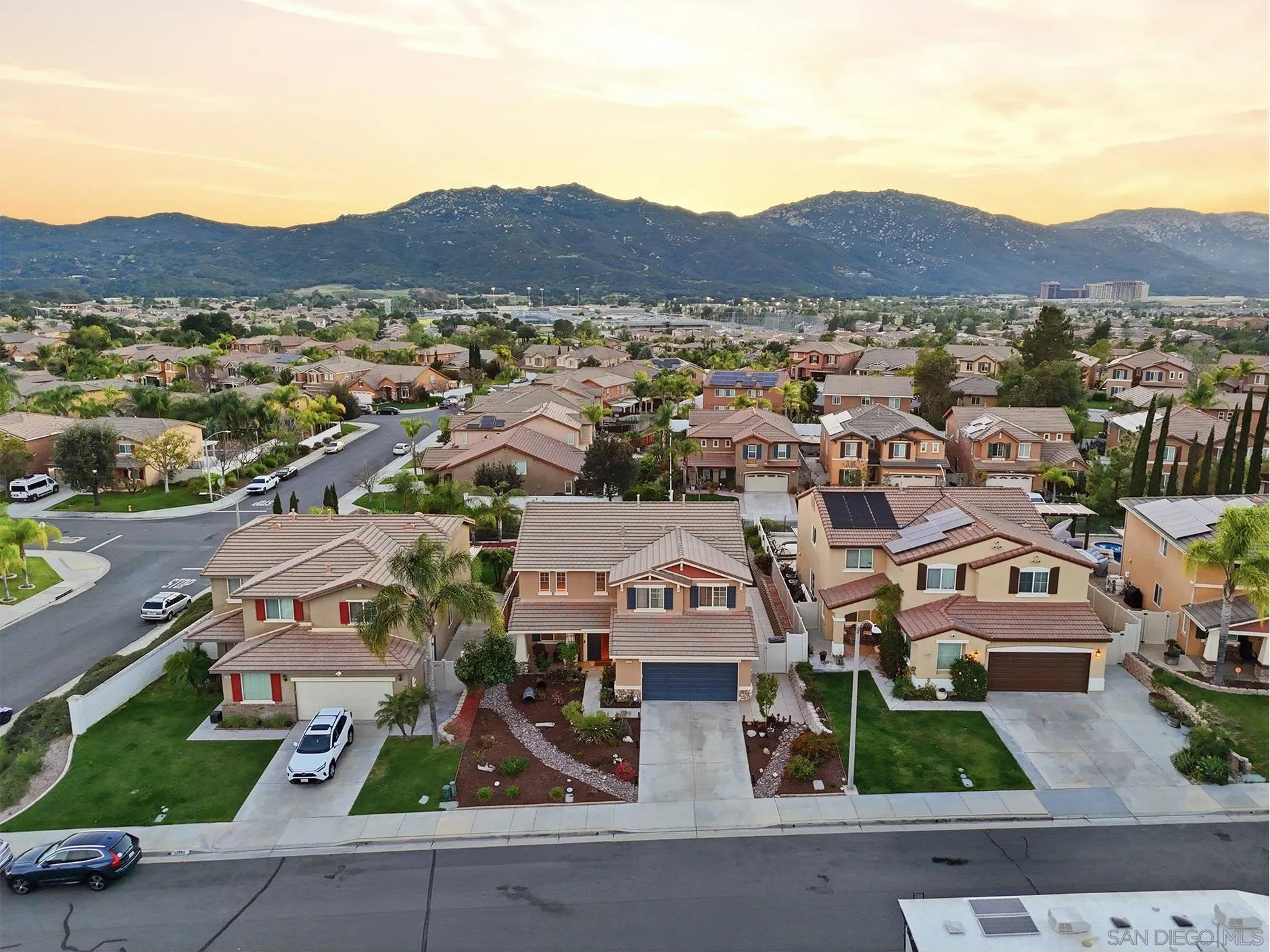 32892 Monte Drive Temecula, CA 92592 - Photo 58 of 60 an aerial view of residential houses and street
