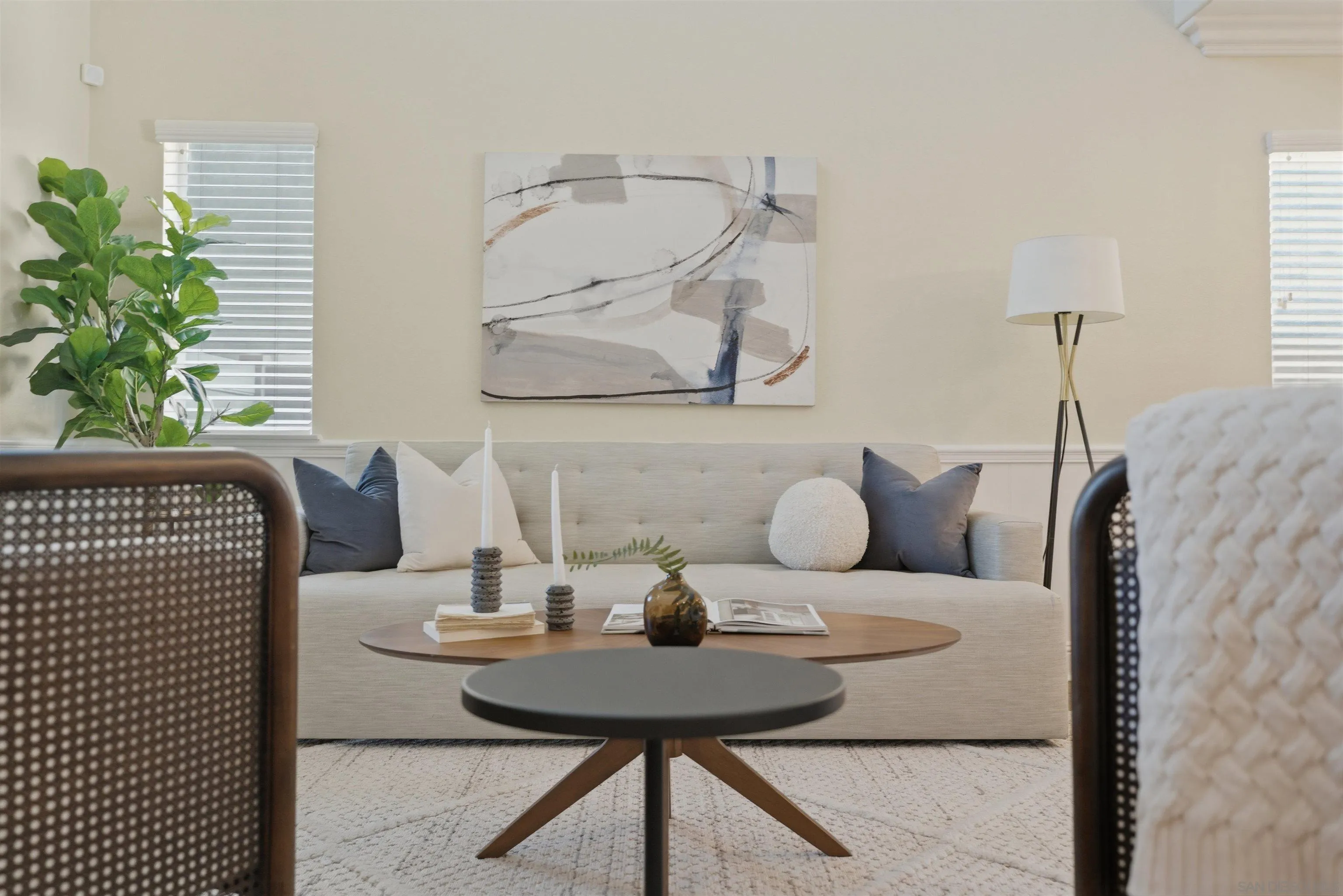 32892 Monte Drive Temecula, CA 92592 - Photo 7 of 60 a living room with furniture and a potted plant