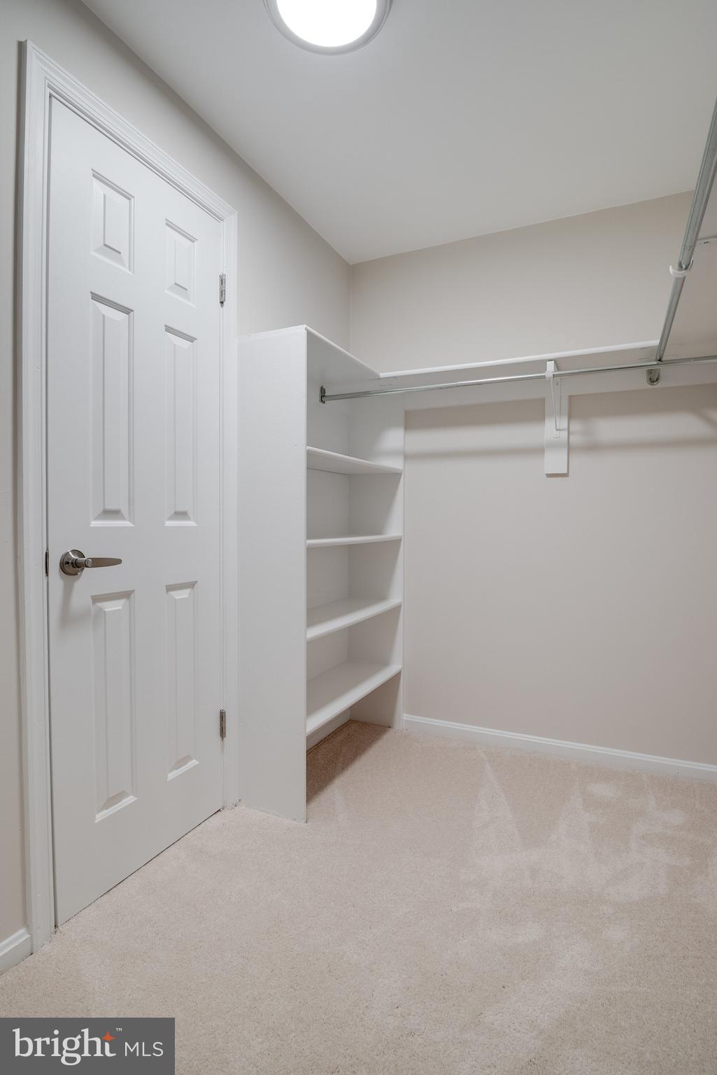 8115 Stacey Road Alexandria, VA 22308 - Photo 29 of 35 a view of an empty walk in closet