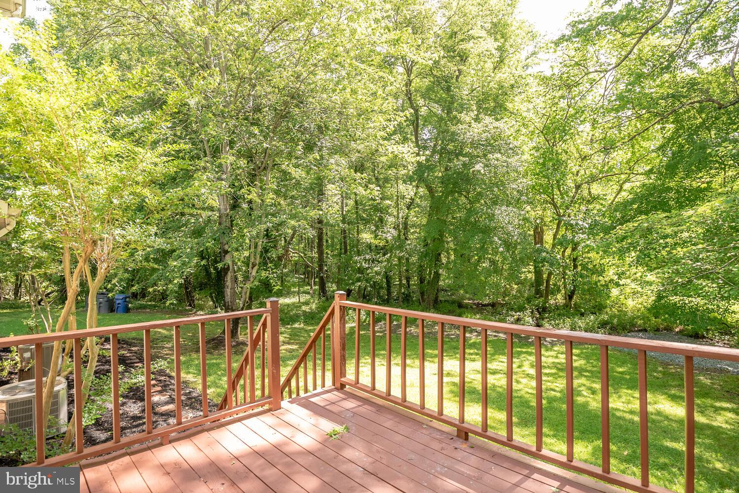 8115 Stacey Road Alexandria, VA 22308 - Photo 34 of 35 a view of balcony with wooden fence