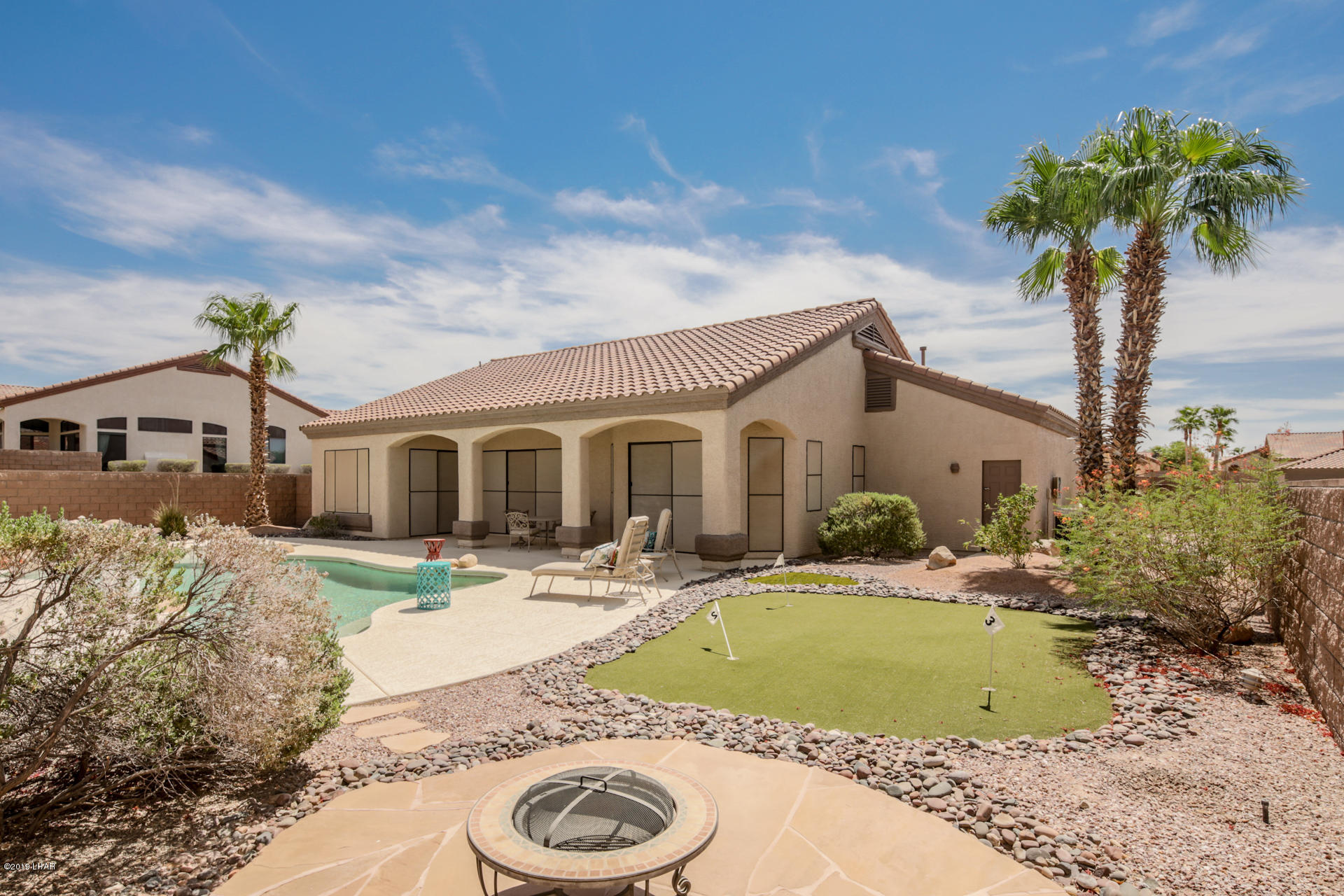 3889 Nottinghill Road Lake Havasu City, AZ 86404 - Photo 7 of 75 Area for Fire pit.