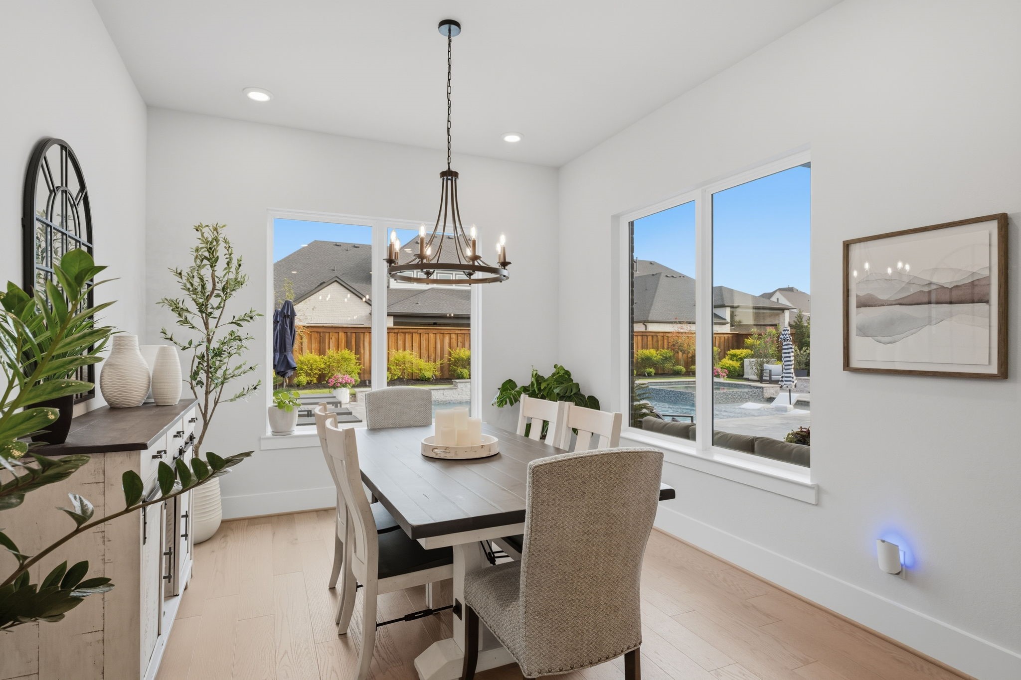 4708 Lorelai Lane Spring, TX 77386 - Photo 18 of 50 Backyard views from the dining room.
