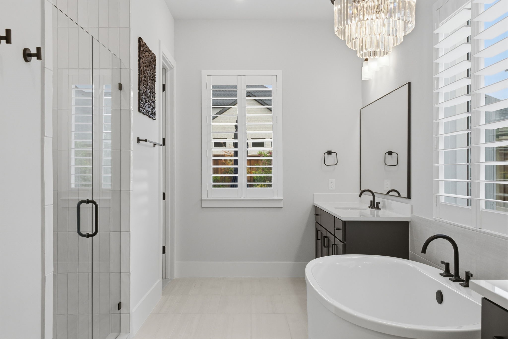 4708 Lorelai Lane Spring, TX 77386 - Photo 22 of 50 a bathroom with a sink and a mirror