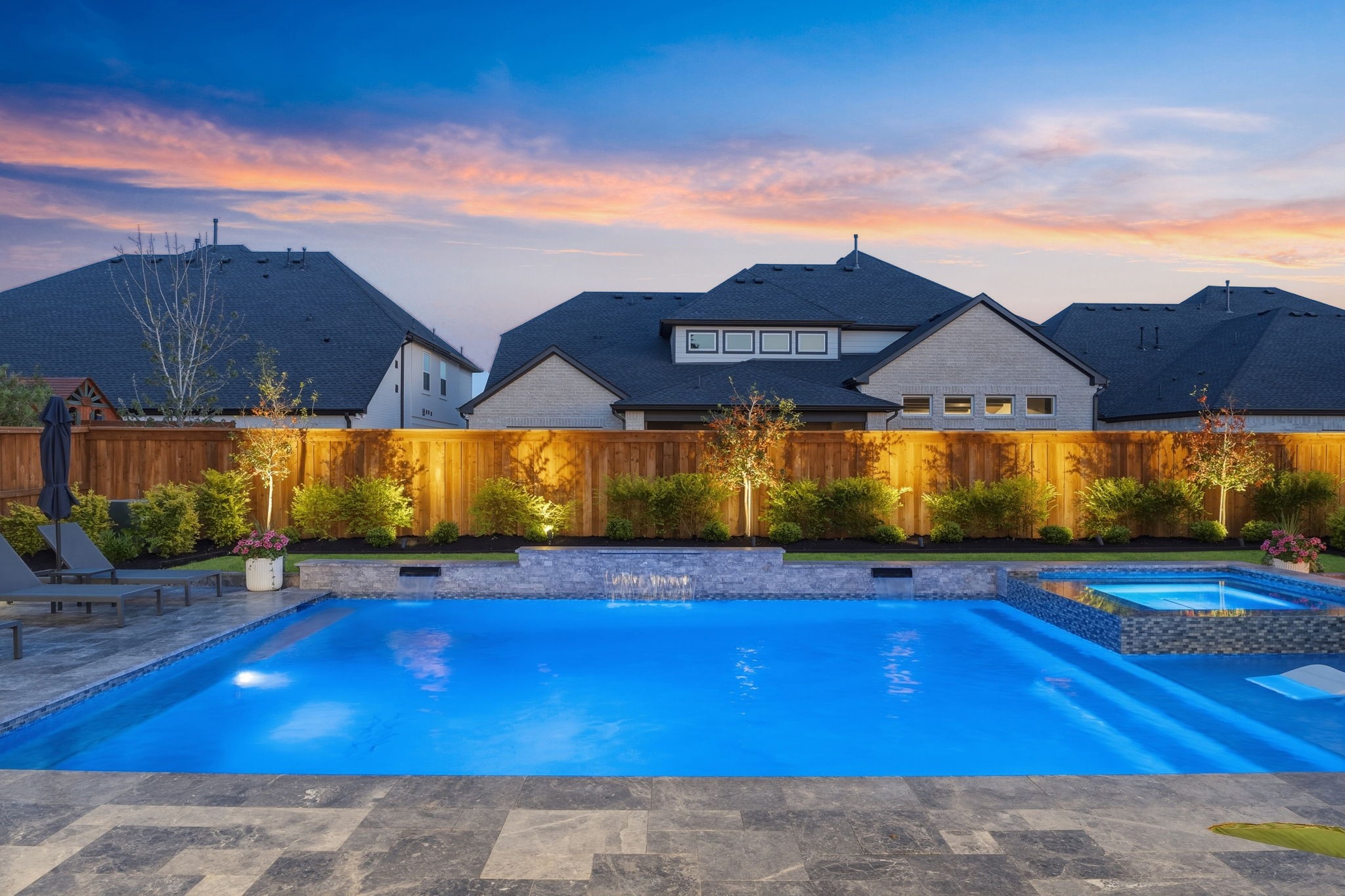 4708 Lorelai Lane Spring, TX 77386 - Photo 4 of 50 a view of an empty room with a swimming pool