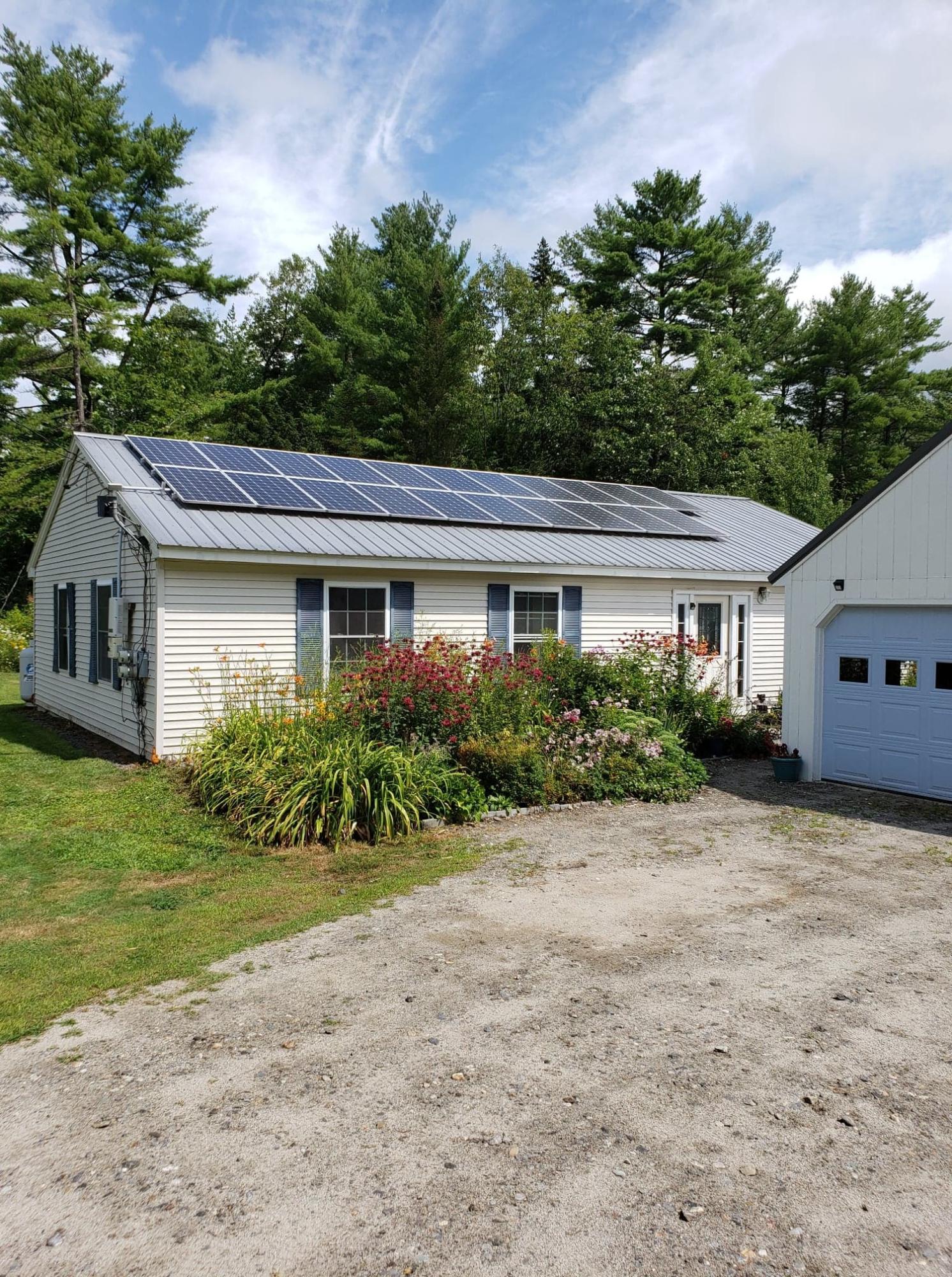 274 Libby Hill Road Gardiner, ME 04345 - Photo 21 of 26 Solar panels & metal roof