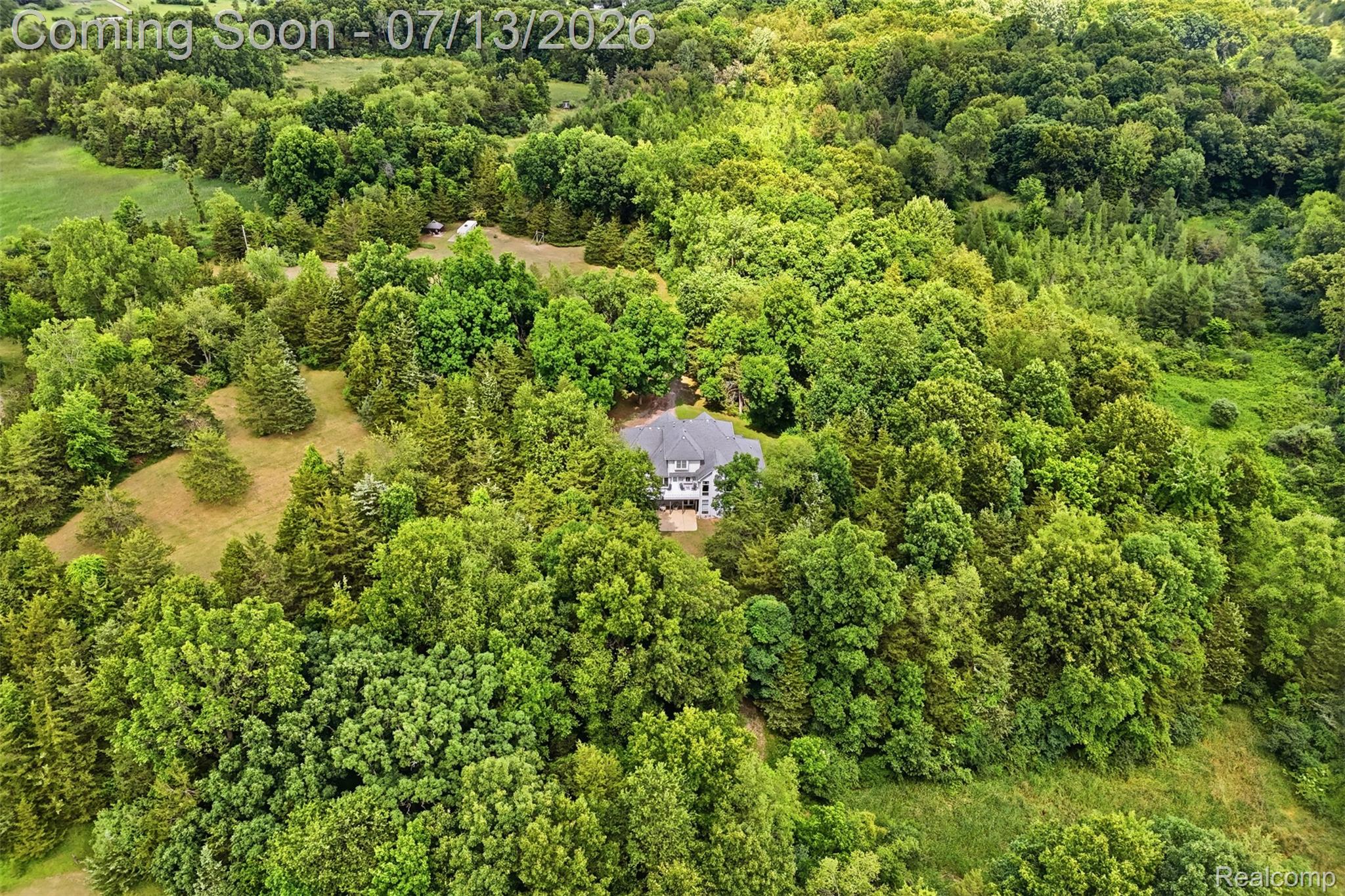 10525 Antcliff Road Brooklyn, MI 49230 - Photo 63 of 80 Aerial view of house