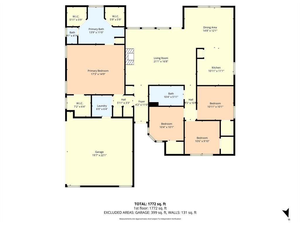940 Cheyenne Trail Hewitt, TX 76643 - Photo 40 of 40 View of floor plan / room layout
