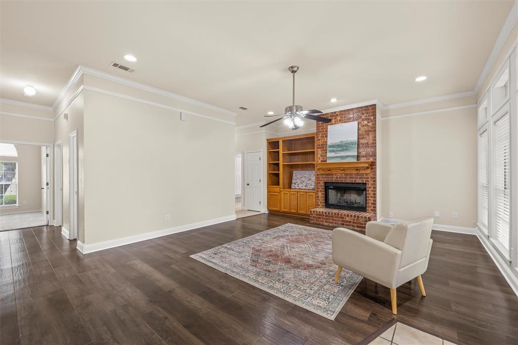 940 Cheyenne Trail Hewitt, TX 76643 - Photo 6 of 40 View of front of house with brick siding and roof with shingles
