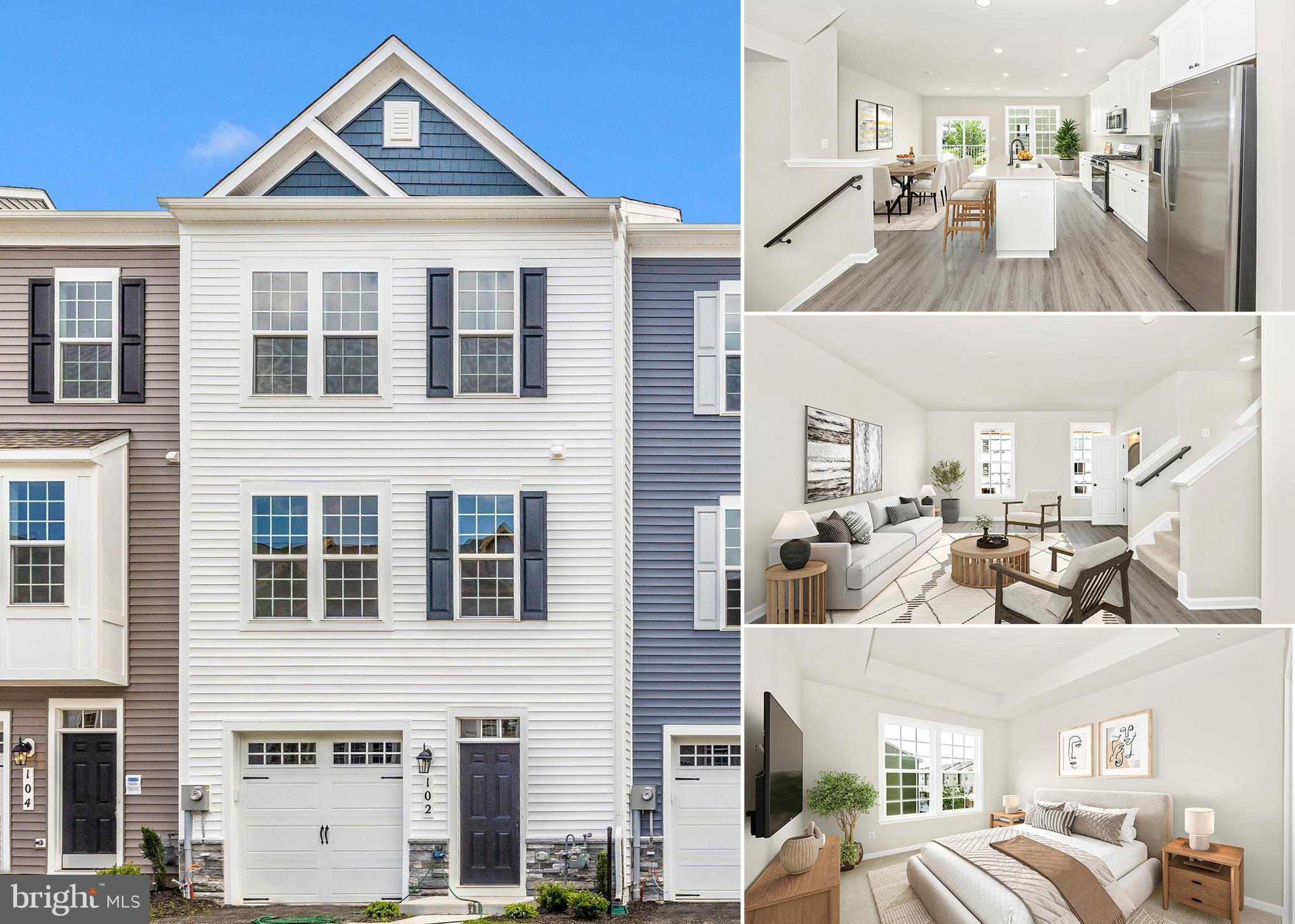 102 Spring Bank Way Frederick, MD 21701 - Photo 1 of 14 a view of a house with a cars park side of a road