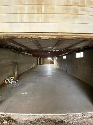 a view of a yard with an outdoor space