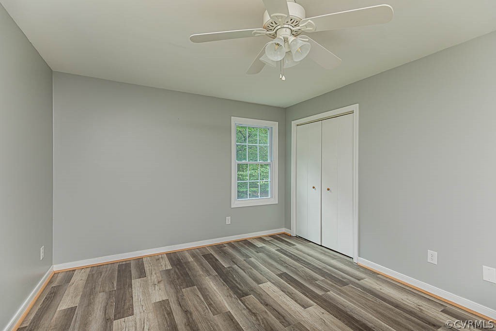 2550 Bethany Church Road Bumpass, VA 23024 - Photo 21 of 39 PRIMARY BEDROOM W/ NEW FLOORS, EN-SUITE, CEILING F