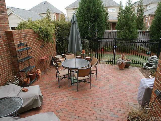 1815 Middlebrook Drive Raleigh, NC 27615 - Photo 12 of 12 Private fenced in courtyard with brick pavers Other