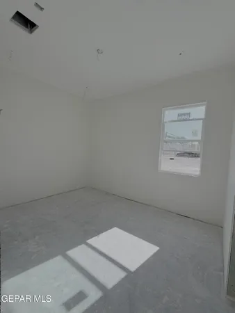a view of empty room
