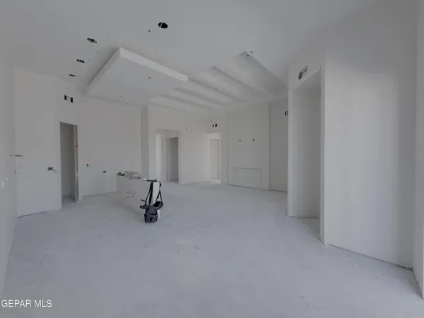 a view of empty room
