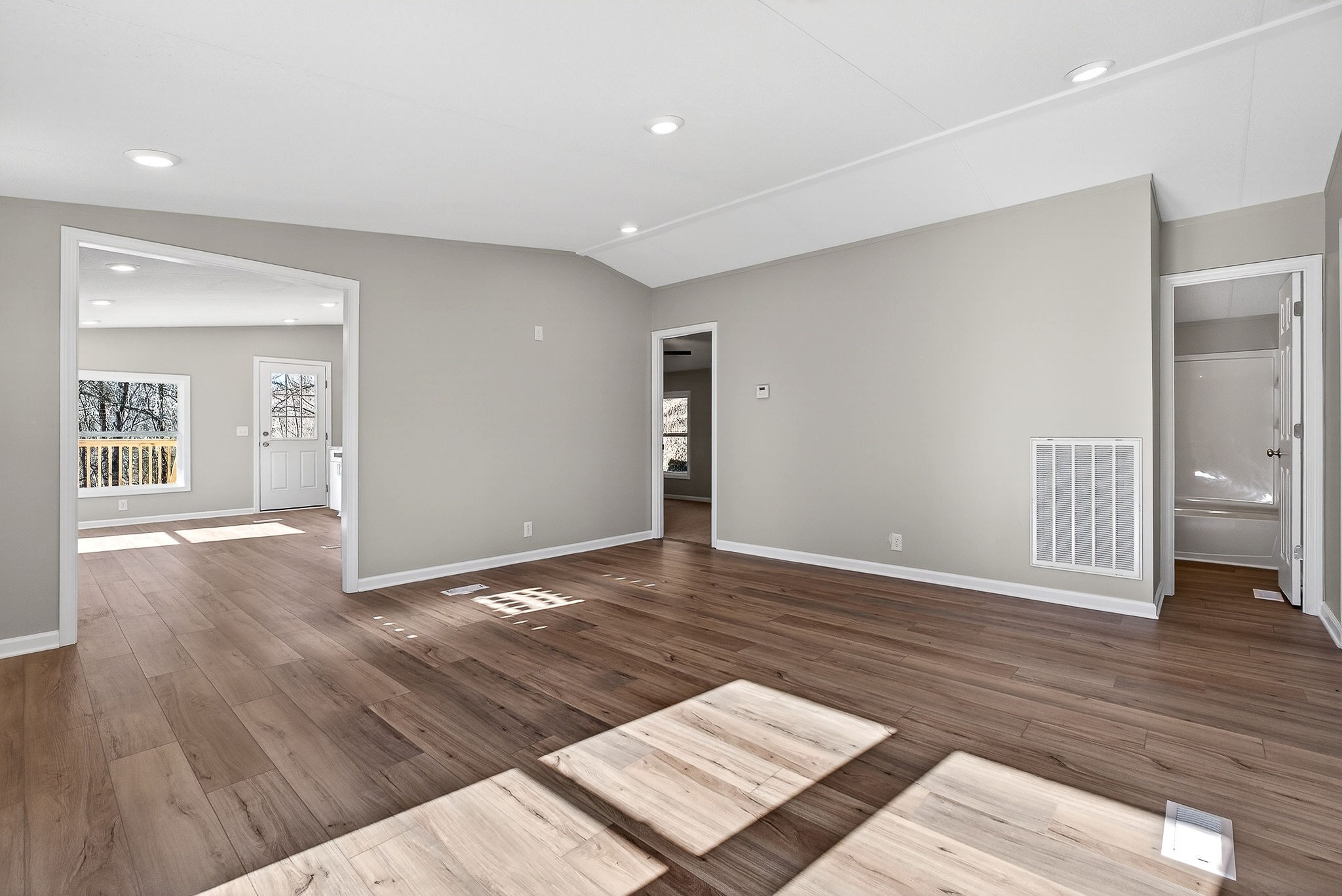 593 Cedar Bend Road Beechgrove, TN 37018 - Photo 3 of 38 a view of an empty room and wooden floor