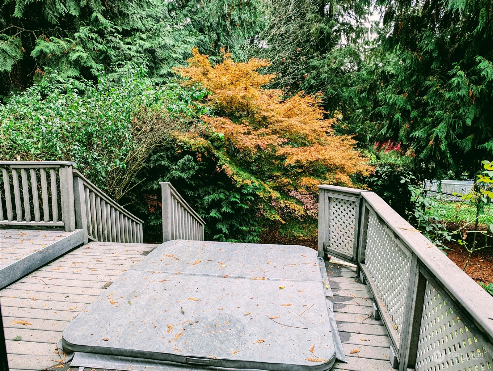 19628 35th Avenue Southeast Bothell, WA 98012 - Photo 31 of 31 a view of balcony with wooden floor and fence