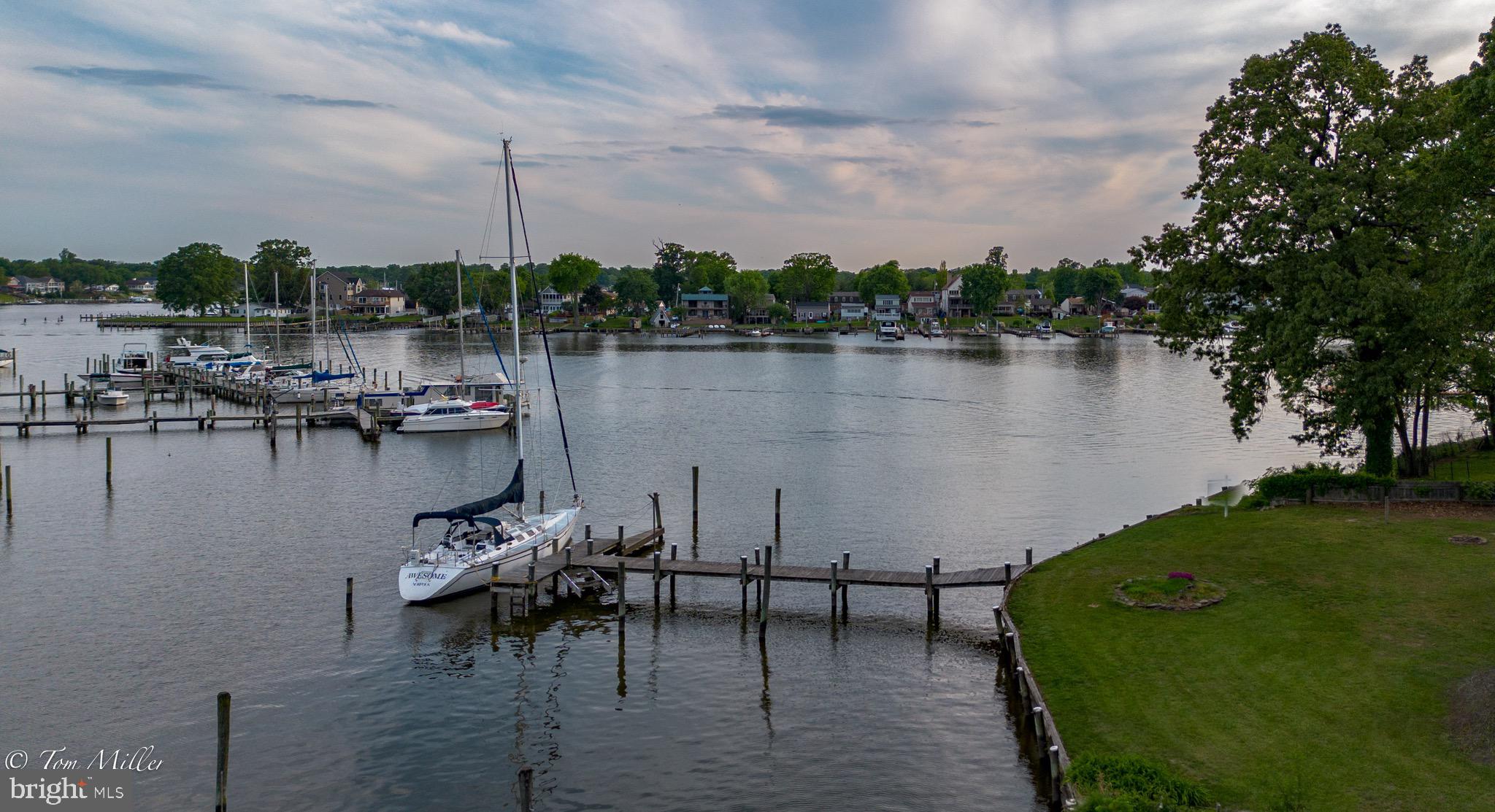 1135 Beech Drive Baltimore, MD 21220 - Photo 5 of 53 a lake view with tables and chairs