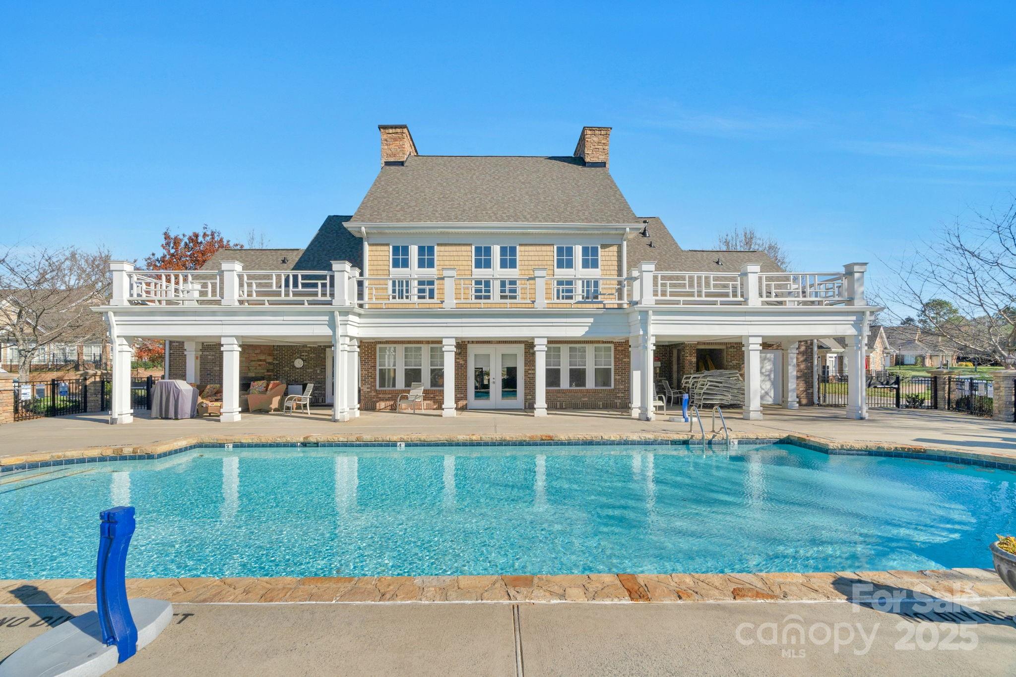 3038 Bellasera Way Matthews, NC 28105 - Photo 31 of 43 front view of a house with a yard
