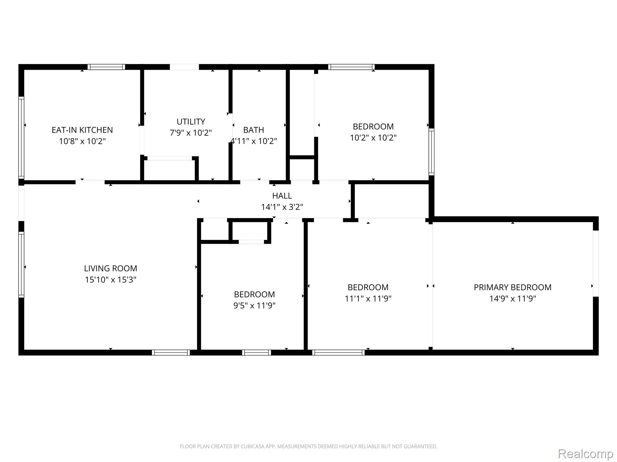 9041 Rackham Street Taylor, MI 48180 - Photo 33 of 34 Floor plan