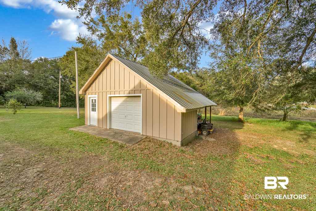 15710 Old Pierce Road Fairhope, AL 36532 - Photo 30 of 38 Detached Garage with Workshop Area