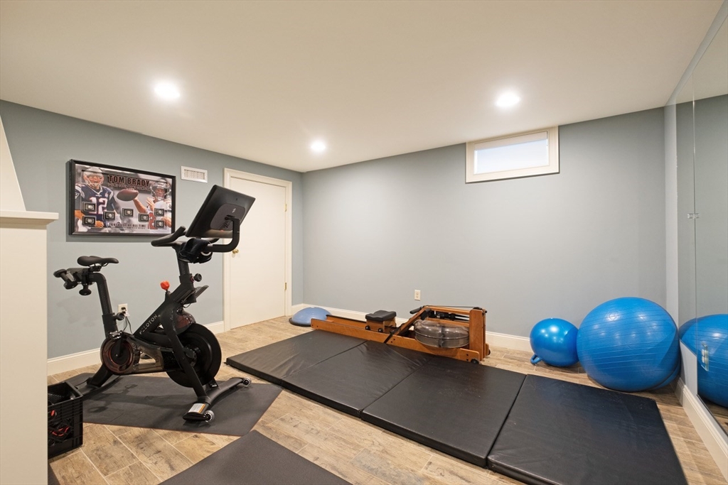 5 Pasture Road Bourne, MA 02534 - Photo 25 of 37 a room with gym equipment and windows