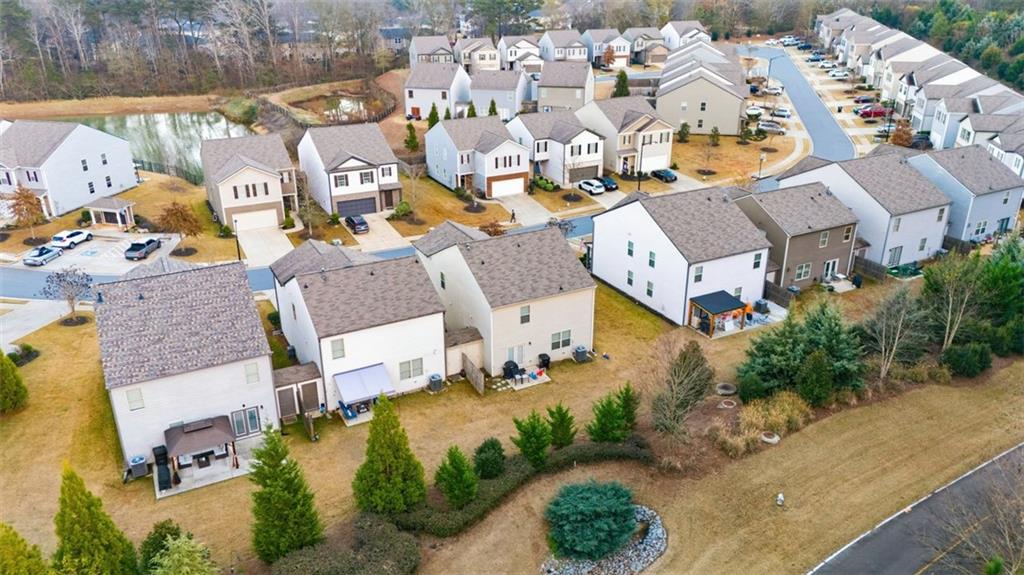 132 Centennial Ridge Drive Acworth, GA 30102 - Photo 37 of 38 an aerial view of residential houses with outdoor space