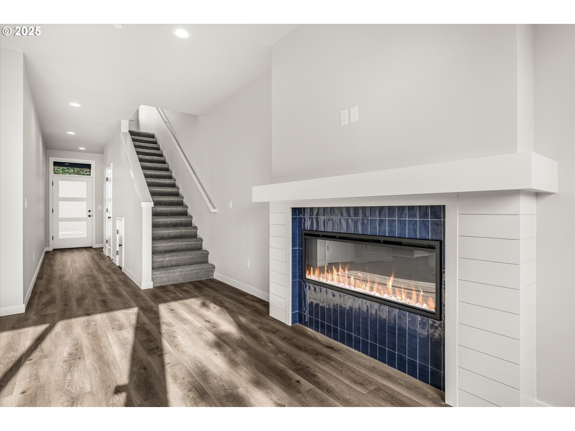 2360 Northwest 3rd Street Gresham, OR 97030 - Photo 9 of 45 a view of an entryway with a fireplace
