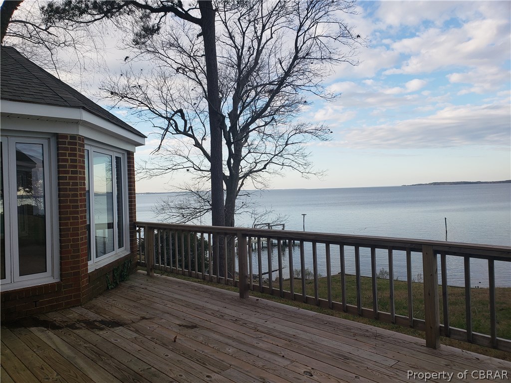 589 Brandon Point Road Locust Hill, VA 23092 - Photo 27 of 39 Deck recently replaced