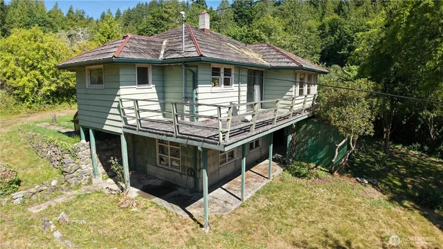 a front view of a house with balcony