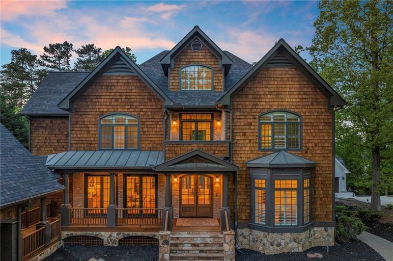4290 Bobbins Way Cumming, GA 30041 - Photo 120 of 133 a front view of a house with a yard