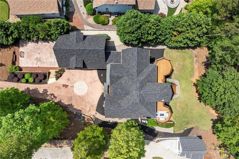 4290 Bobbins Way Cumming, GA 30041 - Photo 12 of 133 an aerial view of a house with outdoor space