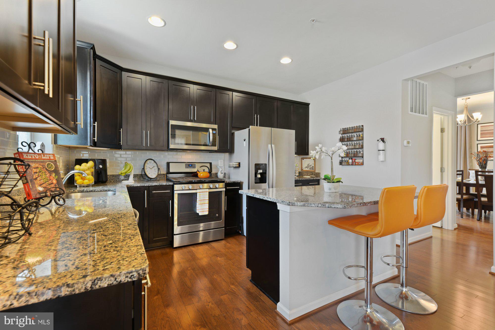 1007 Collier Run Road Baltimore, MD 21220 - Photo 13 of 57 Kit. featuring 42" cab., island & granite island