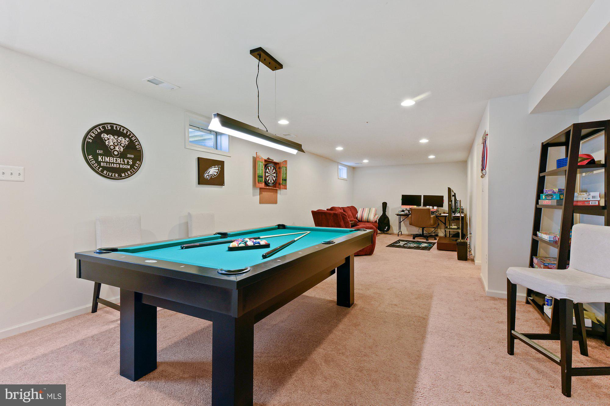 1007 Collier Run Road Baltimore, MD 21220 - Photo 28 of 57 Lower level recreation room