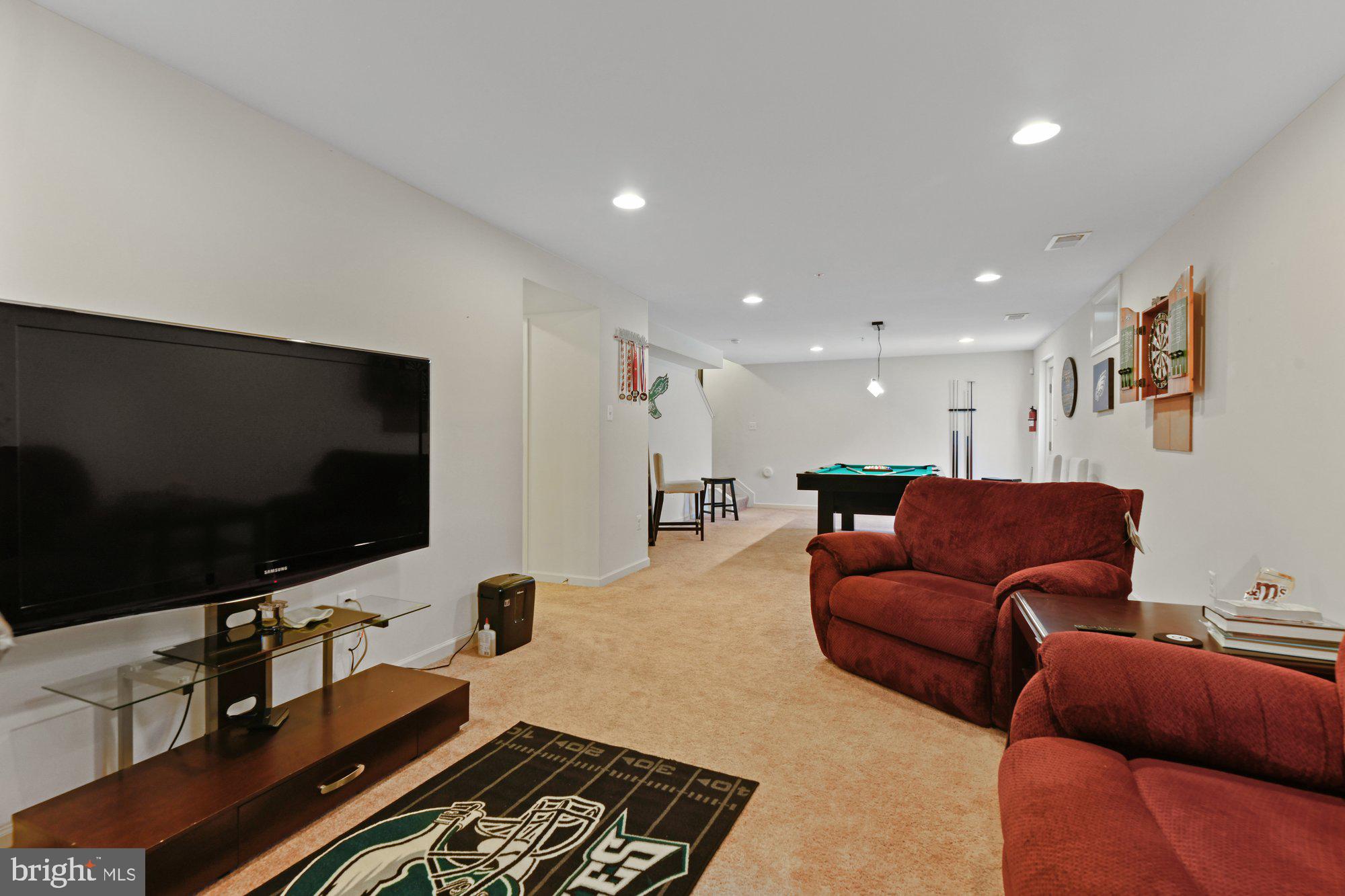 1007 Collier Run Road Baltimore, MD 21220 - Photo 29 of 57 Lower level recreation room