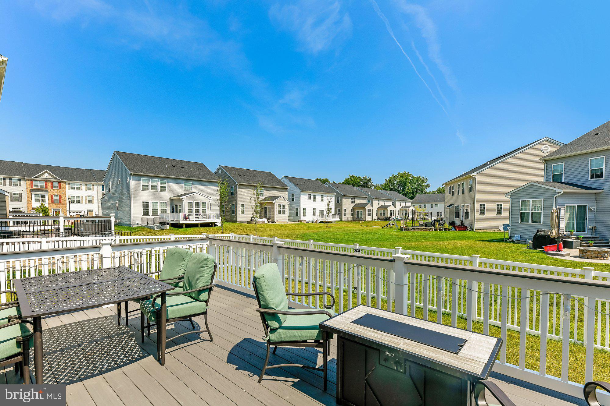 1007 Collier Run Road Baltimore, MD 21220 - Photo 5 of 57 Composite deck overlooking fenced in yard