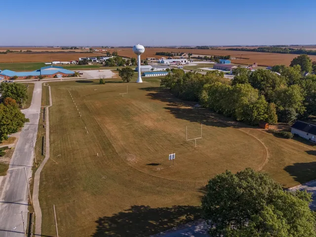 a view of city and ocean