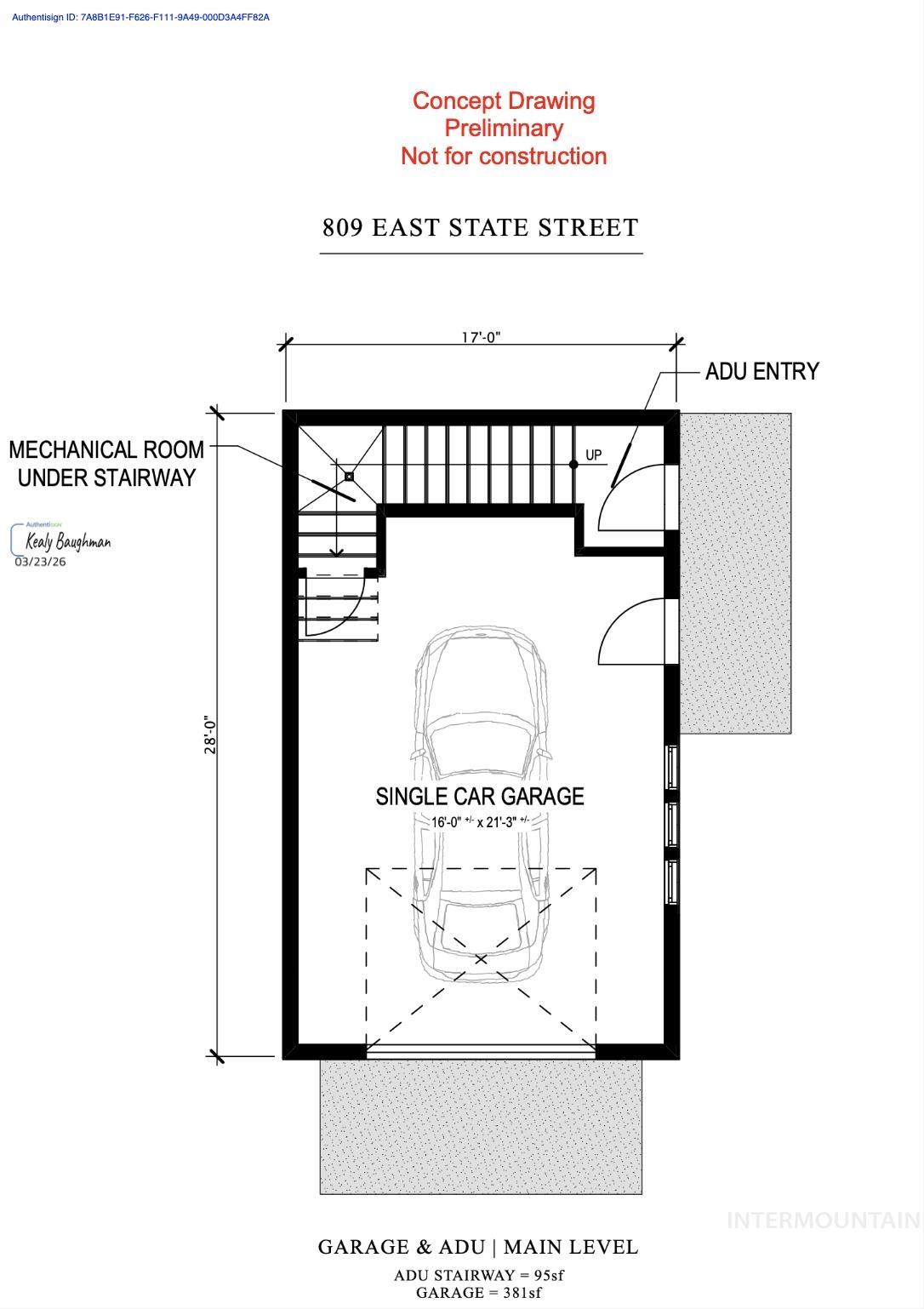 809 East State Street Boise, ID 83712 - Photo 17 of 18 View of floor plan / room layout